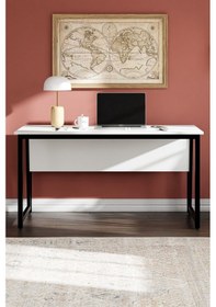 Resim Ms2 Çalışma Masası,ofis Masası - 70x140 Cm - Beyaz Ms2 - 140 - Beyaz 