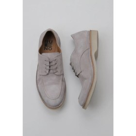 Resim Bueno Shoes Gri Süet Erkek Klasik Ayakkabı 10M00741 