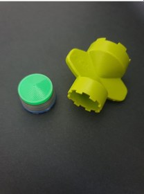 Resim Kale Victorian Lavabo Eviye Banyo Bataryası Perlatörü 18mm Yeşil 