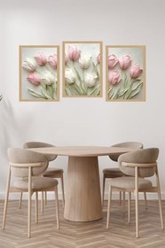 Resim Kututr Nostaljik Kahve Anları - 3’Lü Mdf Uv Baskılı Rustik Tablo Seti 3 Ebat Seçeneği Crvs1025,Crvs1025 13 X 17 