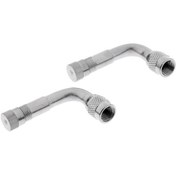 Resim 2pcs Valf Adaptörü Lastik Uzatma Adaptörü Motosiklet Bisikleti 90 Derece Yurt Dışından 