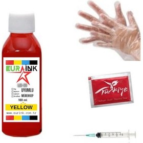 Resim Brother Dcp-130c Yazıcı Uyumlu Mürekkep Yellow 100 Ml 