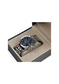 Resim İsviçre Cortebert Safir Cam Fonksiyonlu Erkek Kol Saati Cortebert008 Gümüş 