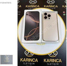 Resim Apple iPhone 16 Pro İkinci El YD | 128 GB | Çöl Titanyum 