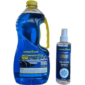 Resim Goodyear Kışlık Araç Bakım Seti Cam Suyu 1.8l + Buz Çözücü 