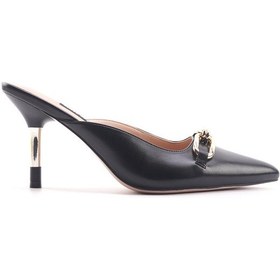 Resim Nine West Albury 4fx Siyah Kadın Topuklu Terlik 000000000101484198 Siyah 