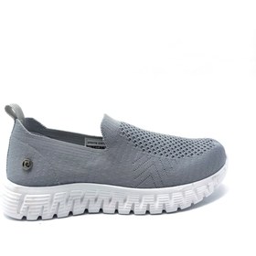 Resim Pierre Cardin Gri Kadın Sneaker Ayakkabı 