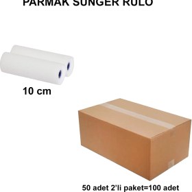 Resim Izmir Fırça Arge Toptan Parmak Rulo Sünger Yedek 5 cm (2'li) 100 Adet 012431 