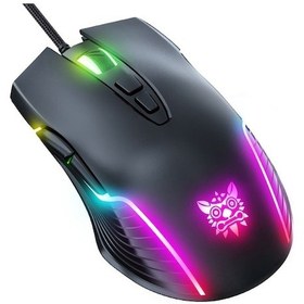 Resim Rogfer Onıkuma Cw905 Rgb Aydınlatma Kablolu Fare Siyah Diğer - Black Diğer 