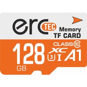 Resim Erctec 128 GB C10 TF Hafıza Kartı 