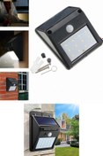 Resim renn Sensörlü Solar Duvar Lambası 20 Ledli 