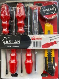 Resim BİGÜMEX Aslan Tamir Seti 7 Parça 