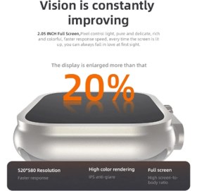 Resim Pazariz Gs8 Watch 8 Ultra Akıllı Saat Turuncu Watch Inc Beyaz Pro5 Benzeri Bluetooth Kulaklık Hediye 