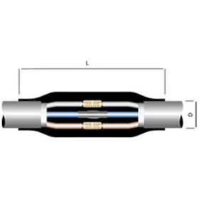 Resim Çetsan Tamer 1kV Bakır İletkenli Isı Büzüşmeli Ek Muf 4x6 TMR-S1 406 