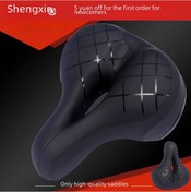 Resim Reedark Yumuşak Vuruş Emici Orta Boşluqlu Bisiklet Koltuğu, Yansıtıcı Tasarım, Evrensel Uyumlu Mavi Diğer 