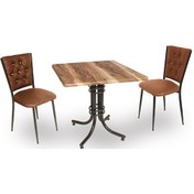 Resim Beymobilya Buket Werzalit Kare Esb-Kapitoneli Fiskos Seti 