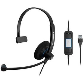 Resim Sennheiser SC-30 USB CTRL Siyah Operatör Kulaklık 
