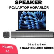 Resim Charge Plus Mini Soundbar Speaker – 3 Saat Çalma Süresi, Kutulu, 39 Cm Kompakt Boyut 