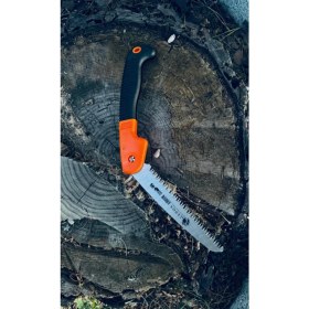 Resim Lenox Tools Katlanır El Testeresi 180 mm Ahşap Dal Kesme Testeresi Bahçe Kamp Budama Testeresi 