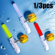 Resim 1/3 adet Balıkçılık Parlayan Çubuklar Zillerle - LED Gece Flaş Işığı & Buzzer Alarmı, Pille Çalışan (Piller Dahil Değildir) Gece Balıkçılığı için, ABS Malzeme, Noel, Sevgililer Günü, Büyükbabalar Günü, Babalar Günü Hediyeleri için İdeal, Balıkçılık Aksesuarları, Pil Olmadan, Olmadan 