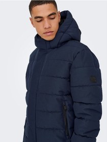 Resim Only & Sons Onscayson Puffa Otw Noos Erkek Mavi Mont - 22019598 Mavi 