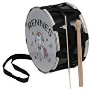 Resim Rennes DVL-33BRW Örf Aletleri Özel Tasarım Çocuk Davulu 30 CM 