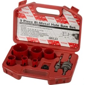 Resim İsmiyle Al Eco Lounge Tomax Bi-Metal Panç Takımı - 9`lu Set (19-57 Mm), Ahşap Için, Çantalı 