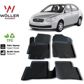 Resim Hyundai Accent Era Paspas 2006 2012 Arası 3d Havuzlu Paspas 