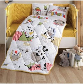 Resim Clasy Ranforce Bebek Uyku Seti Animals V1 Sarı 