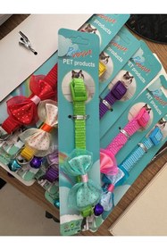 Resim Hibana Papyonlu Kedi Tasması 