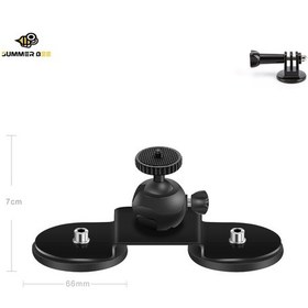 Resim Suofeng "dayanıklı Gopro Ve Insta360 Aksesuarı - Güçlü Mıknatıslı Araç Sabitleyici" Siyah 