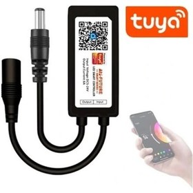 Resim Tuya Led Kontrol Mini Dc Wifi Dimmer 5-24v 12a App İos Android Alexa Siri Google Xiaomi Smart Home Ses Kontrolü Uygulama 