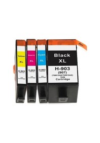 Resim Eko Kartuş Hp Officejet 6950 All-In-One Yazıcı 4 Renk Uyumlu Kart 