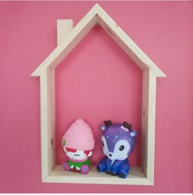 Resim Markaawm Montessori Süs Oyuncak Duvar Süsü Raf Doğal Ahşap 