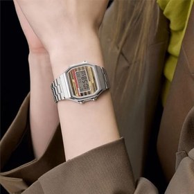 Resim Casio A168WEHA-9ADF Kol Saati, Gri, Standart 