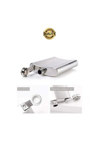 Resim Limited Edition Sızdırmaz Paslanmaz Çelik 9 Oz Alkol Sıvı İçecek Kamp Cep Su Matarası Dayanıklı Çok Renkli 