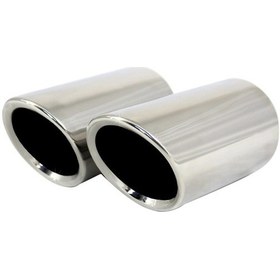 Resim Crackedice Bmw E90 E92 325 328ı Egzoz Ucu Susturucusu İçin Paslanmaz Çelik 