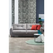 Resim Sandalie Olivya Üçlü Salon&oturma Odası Kanepe - Gri 