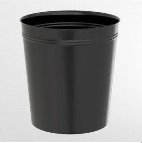 Resim Eko Serisi Düz Ofis Tipi Çöp Kovası 10 Litre 10l Siyah 