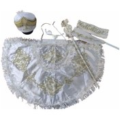 Resim Sünnet Kıyafeti Seti Krem-lacivert 6 Parça SN -1546 