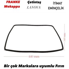 Resim Genel Markalara Uyumlu Ankastre Fırın Kapak Contasi Kapi Kazan Contası 