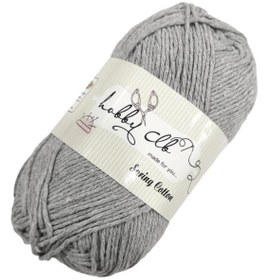 Resim hobby club %100 Cotton (Pamuk) Amigurumi (Punch Supla) İpi - 100 gr. açık gri 