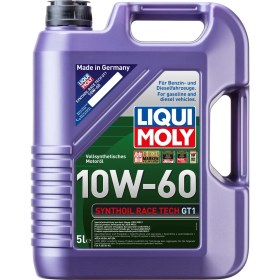 Resim Liqui Moly Lıquı Moly 10W60 Motor Yağı Synthoil Race Tech Gt1 5l 