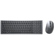 Resim Dell Km7120w 580-aıwj Multi-device Q Türkçe Kablosuz Klavye Mouse Seti Lazer 