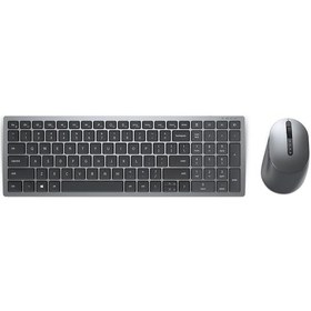 Resim Dell Km7120w 580-aıwj Multi-device Q Türkçe Kablosuz Klavye Mouse Seti Lazer 