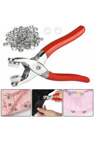 Resim omilife Metal Çıt Çıtlı Düğme Pensesi Ve Düğme Aparatları Gömlek, Elbise Kıyafet Düğme Aparatı 