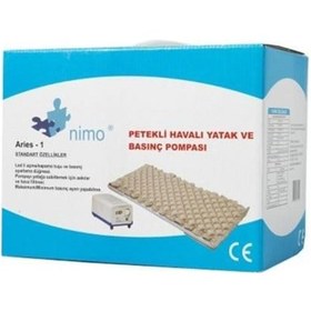 Resim Nimo Peteklı Havalı Yatak Ve Basınc Pompası (Aries-1) 