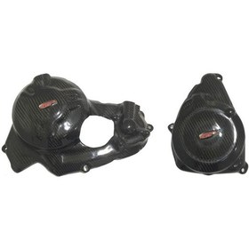 Resim GP Kompozit Yamaha R25 2015-2024 Uyumlu Motor Koruma Kapakları Karbon Fiber 