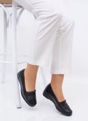 Resim THE FRİDA SHOES Kadın Siyah Klasik Ayakkabı 