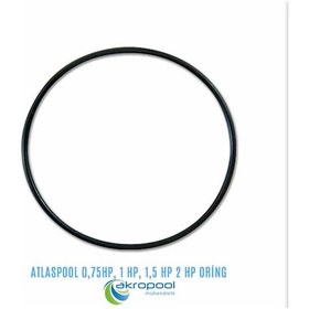 Resim Atlas 0.75-3Hp Ön Filtre Kapak Contası - Oring 